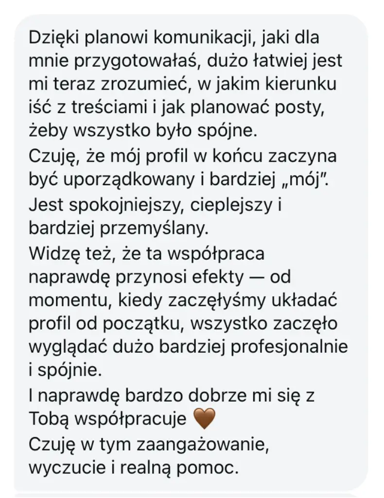 Opinia klientki Sylsym